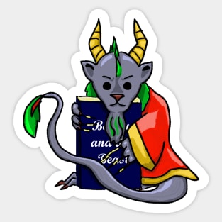 Beauty and the Beast Reading Buddy Sticker